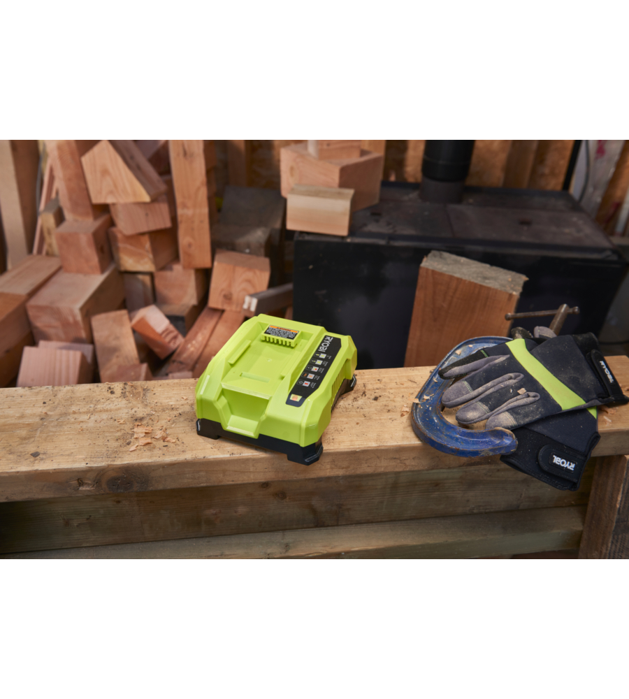 CARICABATTERIE SINGOLO RAPIDO RYOBI "RY36C60A" 36V